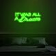 It Was All A Dream Inspirational Neon for Dreamy Interiors