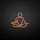 Meditation LED-Neonschild