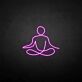 Meditation LED-Neonschild