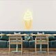 Ice Cream Swirl Whimsical Neon for Dessert Stations