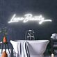 Luxe Beauty LED Neonschild für Badezimmer und Kosmetikstudio