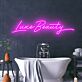 Luxe Beauty LED Neonschild für Badezimmer und Kosmetikstudio