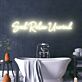 Soak Relax Unwind LED Neonschild für Badezimmer Wellnessbereich