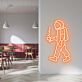 Astronaut mit Kaffeetasse LED Neonschild für Café und Restaurant