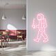 Astronaut mit Kaffeetasse LED Neonschild für Café und Restaurant