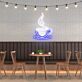 Kaffeetasse mit Dampf LED Neonschild für Café oder Küche