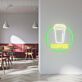 Kaffeebecher LED Neonschild für Café und Restaurant