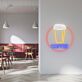 Kaffeebecher LED Neonschild für Café und Restaurant