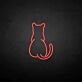 Katze Silhouette LED-Neonschild Wohnzimmer Schlafzimmer