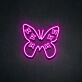 Schmetterling LED Neonschild Wohnzimmer Schlafzimmer