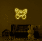 Schmetterling LED Neonschild Wohnzimmer Schlafzimmer