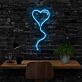 Herzballon LED Neonschild Wohnzimmer Schlafzimmer