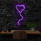 Herzballon LED Neonschild Wohnzimmer Schlafzimmer