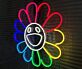 Lächelnde Blume LED Neon Neonschild