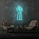 Erhobene Faust LED Neon Neonschild