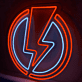 Blitzsymbol LED-Neonschild für Gaming Bar