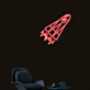 Rakete LED Neon Neonschild