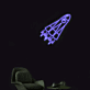 Rakete LED Neon Neonschild