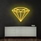 Diamant Symbol LED-Neonschild Wohnzimmer Schlafzimmer