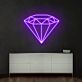 Diamant Symbol LED-Neonschild Wohnzimmer Schlafzimmer