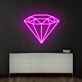 Diamant Symbol LED-Neonschild Wohnzimmer Schlafzimmer