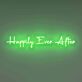 Happily Ever After LED-Neonschild für Hochzeit und Wohnzimmer