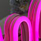 Herzform mit fließendem Design LED-Neonschild Schlafzimmer Wohnzimmer