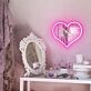 Herzform LED-Neonschild für Wohnzimmer Schlafzimmer