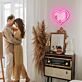Herzform LED-Neonschild für Wohnzimmer Schlafzimmer