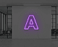 Buchstabe A LED Neonschild für Büro und Wohnzimmer