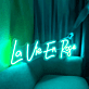 La Vie En Rose LED-Neonschild für Wohnzimmer oder Schlafzimmer