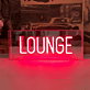 LOUNGE LED-Neonschild für Bar und Wohnzimmer