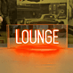 LOUNGE LED-Neonschild für Bar und Wohnzimmer