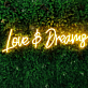 Love and Dreams: Illuminate Your Space with Romantic Neon Glow