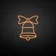 Weihnachtsglocke als LED-Neonschild