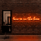 love is in the hair LED-Neonschild Friseursalon