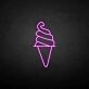 Softeis LED-Neonschild