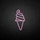 Softeis LED-Neonschild