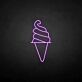 Softeis LED-Neonschild