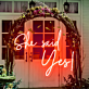 She said Yes! LED-Neonschild für Hochzeit und Verlobung