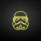 Stormtrooper-Motiv als LED-Neonschild