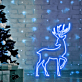 Rentier LED-Neonschild für Weihnachten Wohnzimmer