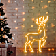 Rentier LED-Neonschild für Weihnachten Wohnzimmer