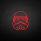 Stormtrooper-Motiv als LED-Neonschild
