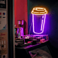Kaffeebecher To Go LED-Neonschild für Café Kaffeehaus
