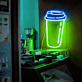 Kaffeebecher To Go LED-Neonschild für Café Kaffeehaus