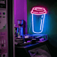 Kaffeebecher To Go LED-Neonschild für Café Kaffeehaus