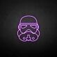 Stormtrooper-Motiv als LED-Neonschild
