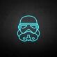 Stormtrooper-Motiv als LED-Neonschild