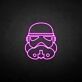 Stormtrooper-Motiv als LED-Neonschild